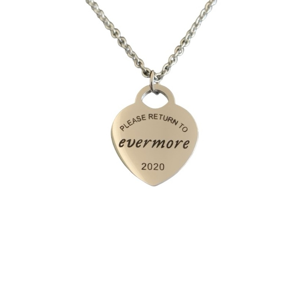 Taylor swift evermore necklace